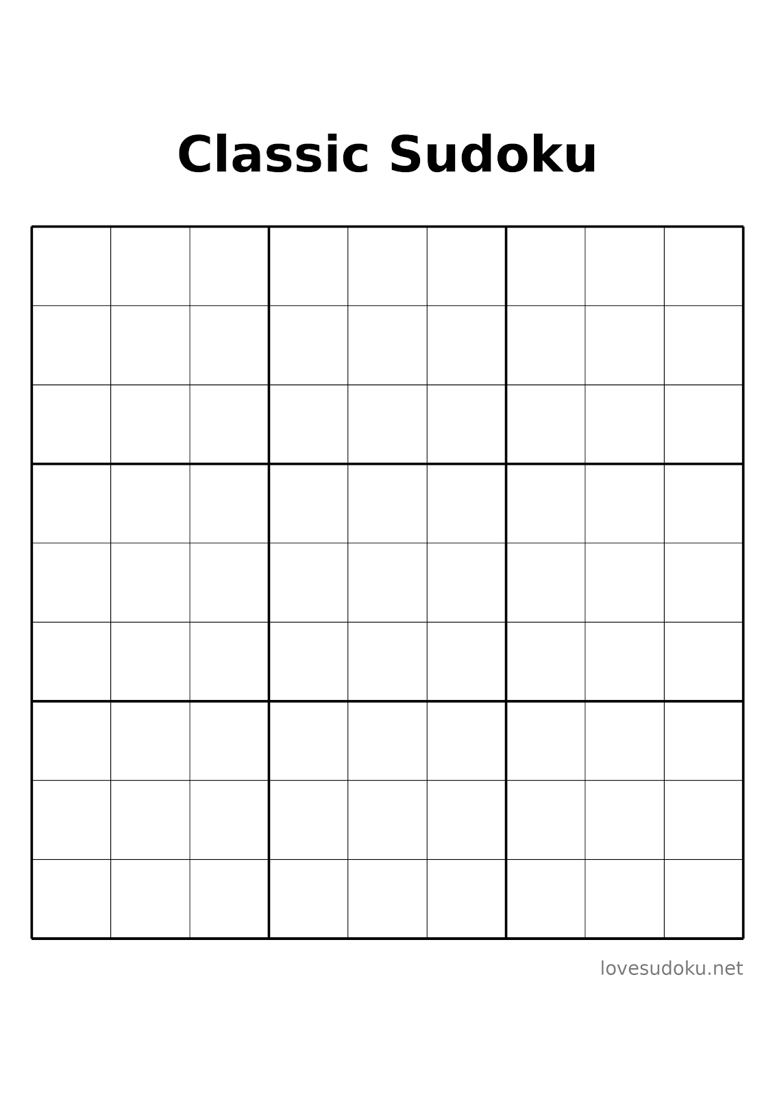 print sudoku book